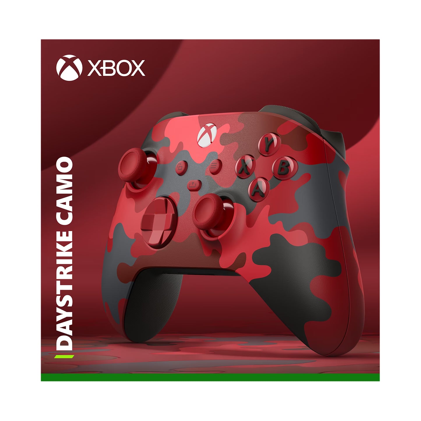 Microsoft Wireless Controller - Daystrike Camo – for Series X|S, One, Pcs, and Cloud-Enabled Devices