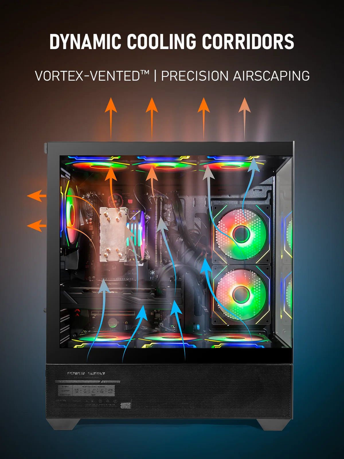 Gamer Master Gaming Desktop PC, AMD Ryzen 7 5800X, NVIDIA Geforce RTX 5060, 16GB DDR4 RAM, 1TB SSD, 650W Power Supply, Wifi 6/Bluetooth 5.4, Windows 11