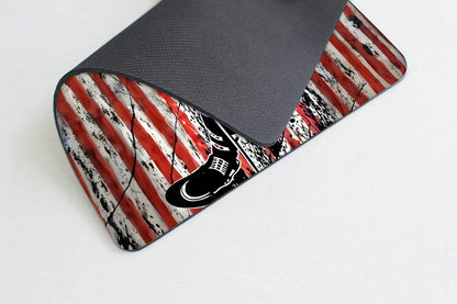 Ice Hockey America Flag Mouse Pad Customized Mousepad Non-Slip Rubber Base Mouse Pads for Computers Laptop Office Desk Accessories Mouse Pad
