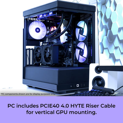 Y40 Gaming PC Desktop Computer Intel Core Ultra 7 265F CPU, NVIDIA RTX 5070 12GB GPU, 32GB DDR5 Non-Rgb 5200Mhz RAM, 1TB Nvme SSD, Windows 11 Home, Gamer Keyboard and Mouse - Y40BI7N5701