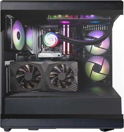 Ibuypower Y40 PRO Gaming PC Desktop AMD Ryzen 7 7800X3D CPU, NVIDIA Geforce RTX 5060Ti 8GB GPU, 32GB DDR5 RGB 5200Mhz RAM, 1TB Nvme SSD, Windows 11 Home, Computer W/Keyboard Mouse - Y40BA7N56T01