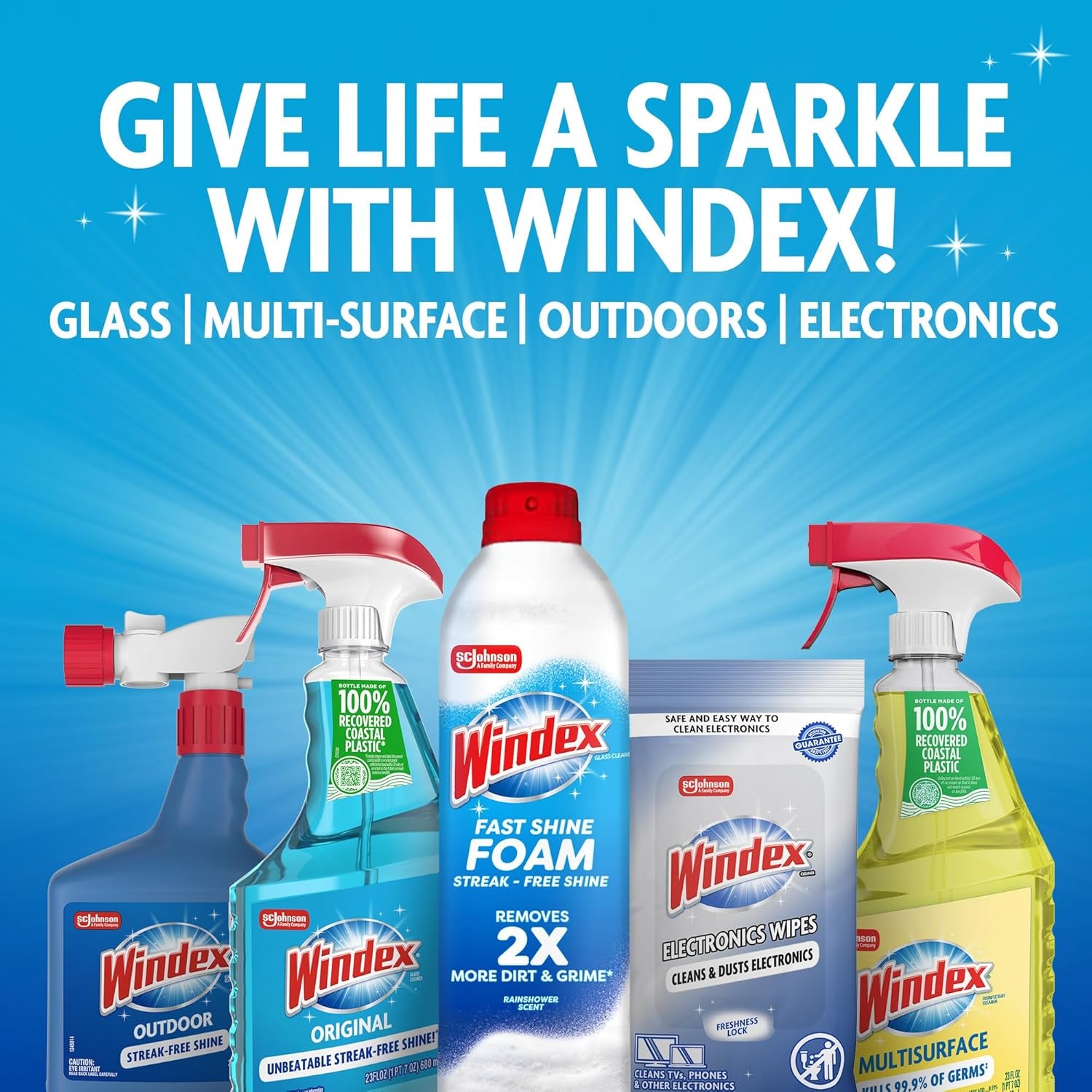 Windex Gaming Cleaning Wipes, Pre-Moistened Wipes to Instantly Clean All Gaming Gear and Electronics, Resealable Packaging for a Freshness Lock, 25 Count (Pack of 1)