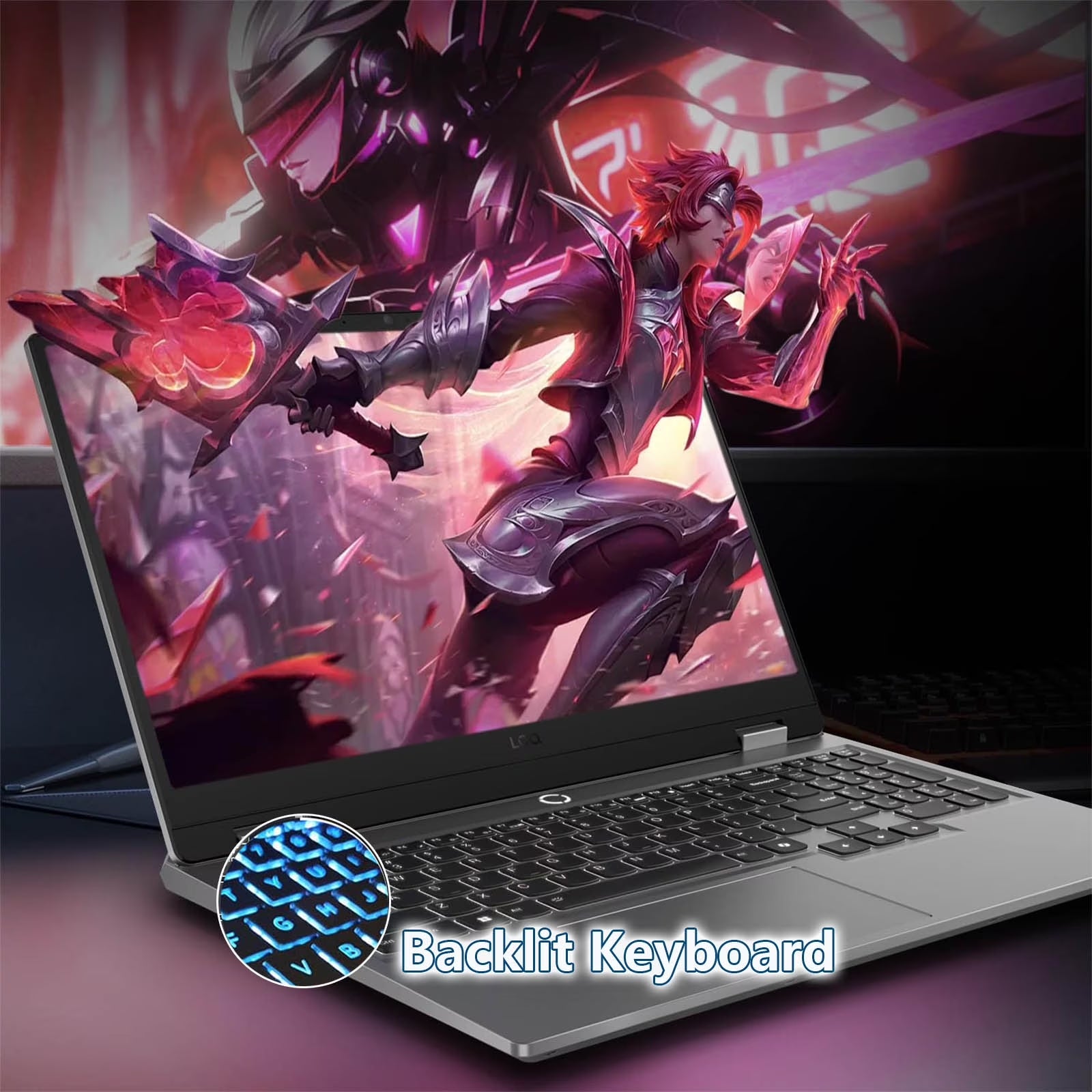 LOQ 15 Gaming Laptop RTX 5050 -Intel Core I5-13450Hx Beat Ryzen 7 7435HS -15.6 FHD Display G-SYNC- 32GB RAM -2TB SSD -Backlit Keyboard -2025 Portatil Gamer PC -Windows 11 -Webcam