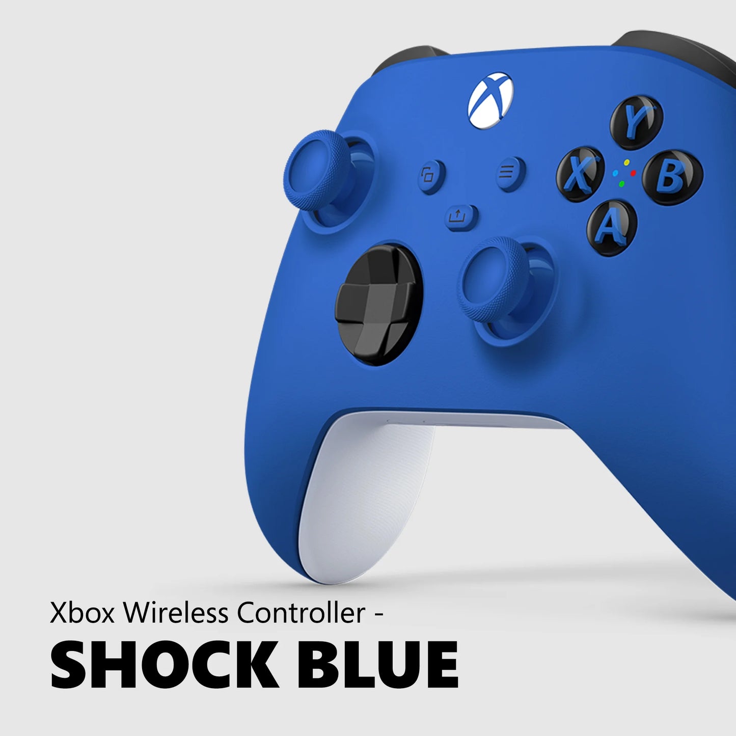 Microsoft  Wireless Controller - Shock Blue – for  Series X|S,  One, Pcs, and Cloud-Enabled Devices