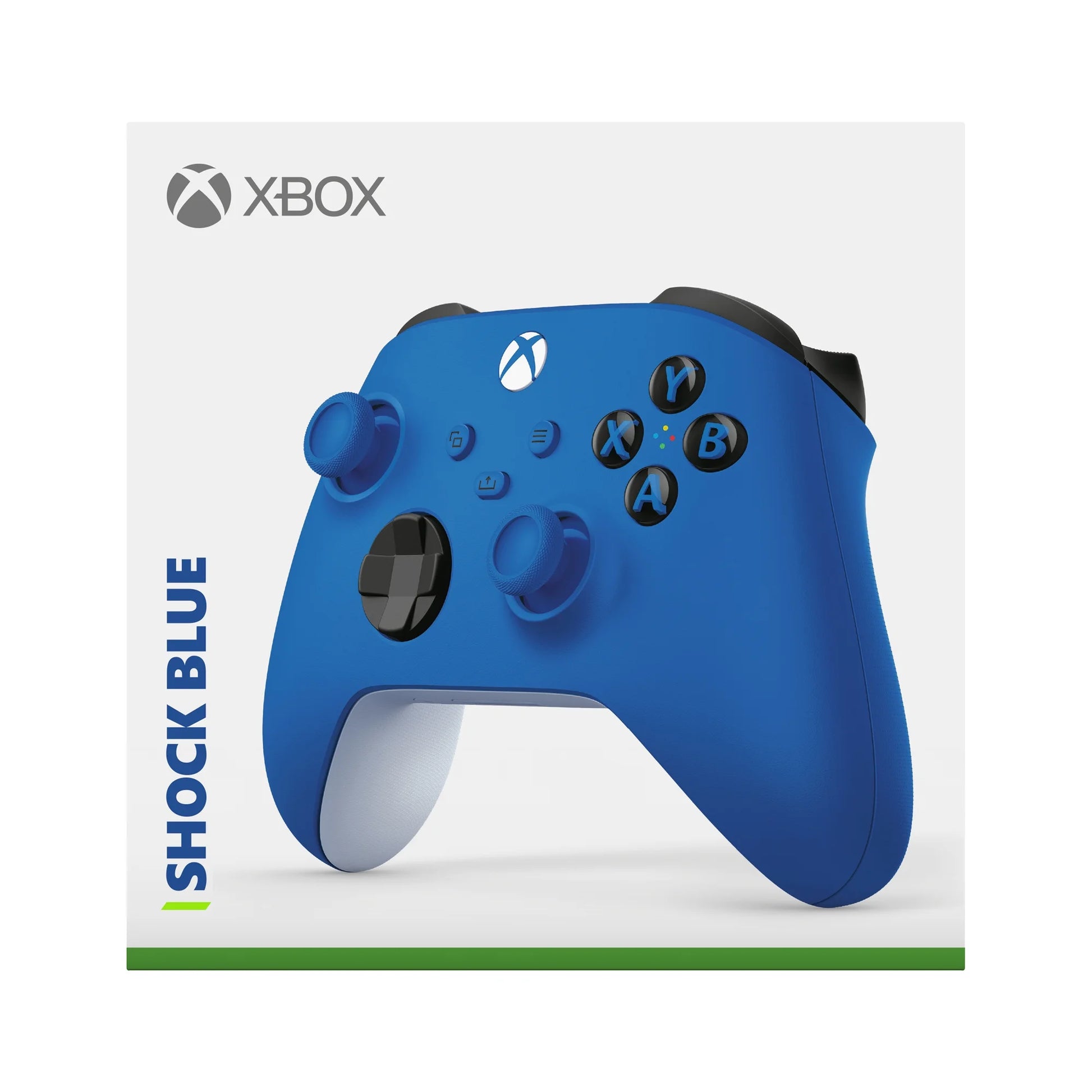 Microsoft  Wireless Controller - Shock Blue – for  Series X|S,  One, Pcs, and Cloud-Enabled Devices