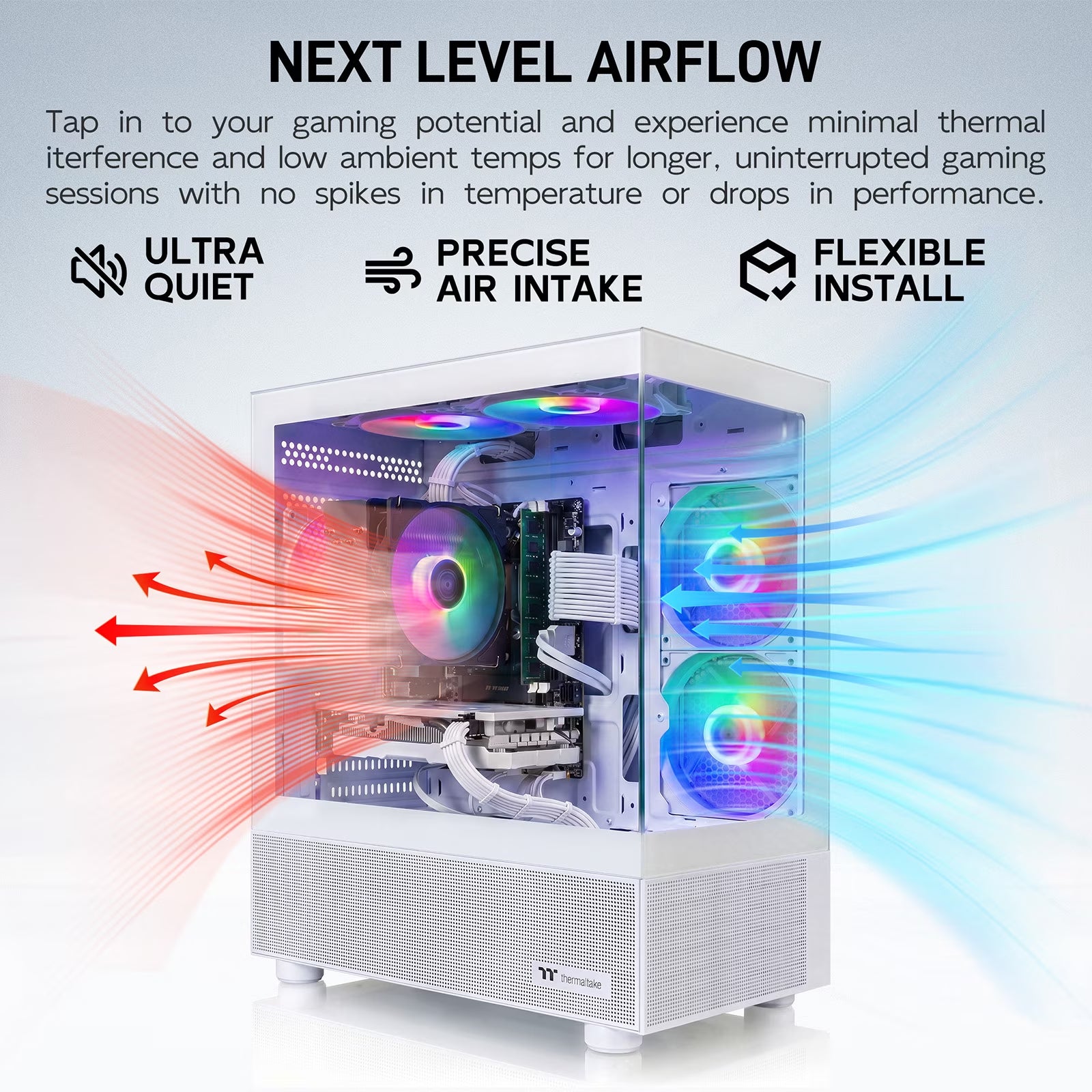 Gaming PC Desktop Computer, Intel Core I7 up to 4.0Ghz, GTX 1660 Super 6GB, 16GB RAM, 512GB M.2 SSD, BX3 550W 80PLUS Bronze PSU, Wifi 5, RGB Fan X5, Windows 11 Home, White PC