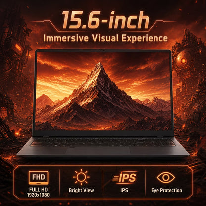 Laptop 15.6 FHD Gaming Laptop, AMD Ryzen 7 5825U, 16GB RAM, 768GB SSD, Windows 11, Graphite, Wifi 5,Gray