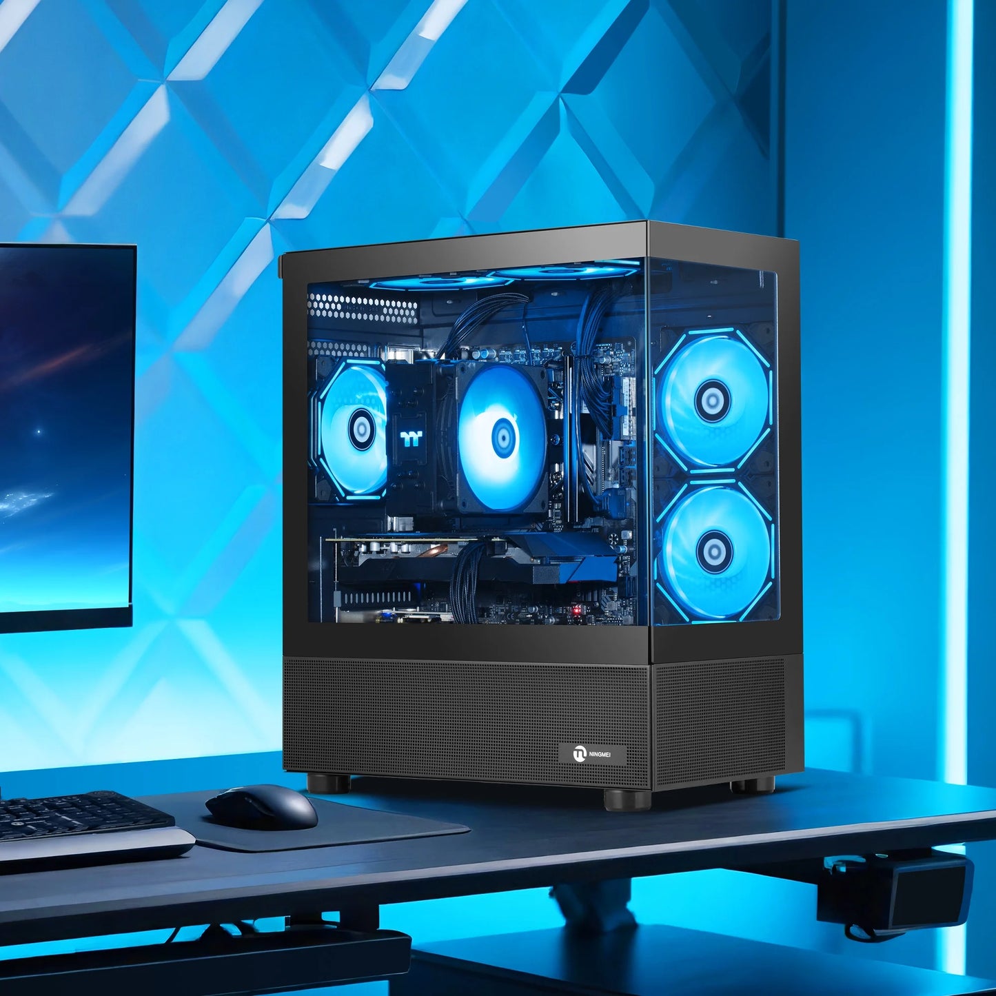 Gaming PC AMD Ryzen 5 5500 Geforce GTX 1660 Super 16 GB RAM 1TB SSD Windows 11 PC Gaming Black
