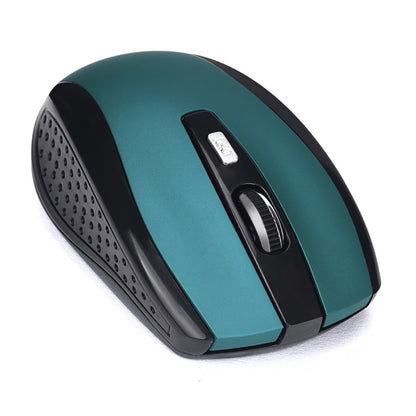 Wireless Mouse with USB Receiver, 2.4G Gaming Mouse Cordless Mouse for Laptop, PC, Desktop, Work from Home Essentials, Portable Computer Mouse Wireless, Ergonomic Computer Mouse