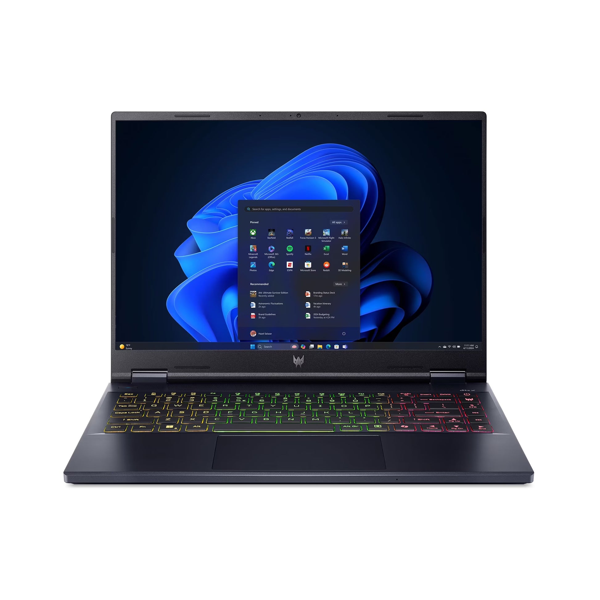 PHN14-51-780H 14.5 in Qhd PC Laptops, Gaming Laptops Intel Core Ultra 7, 16 GB Ram, 1 TB Ssd Black PHN14-51-780H