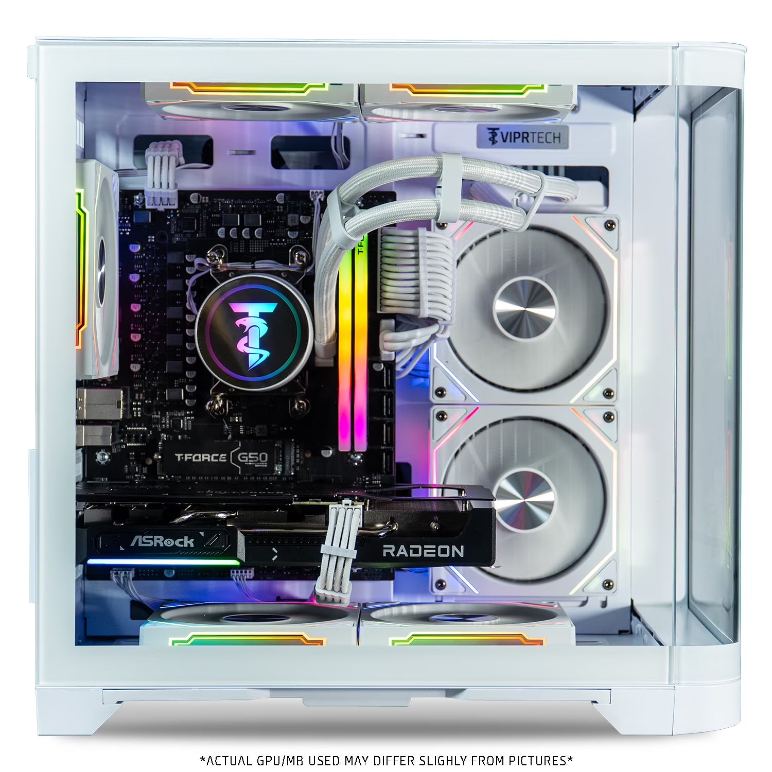 Reaper 2.5 Gaming PC - Ryzen 7 8700F 5Ghz, AMD RX 9060 XT 16GB, 16GB DDR5, 1TB SSD, White