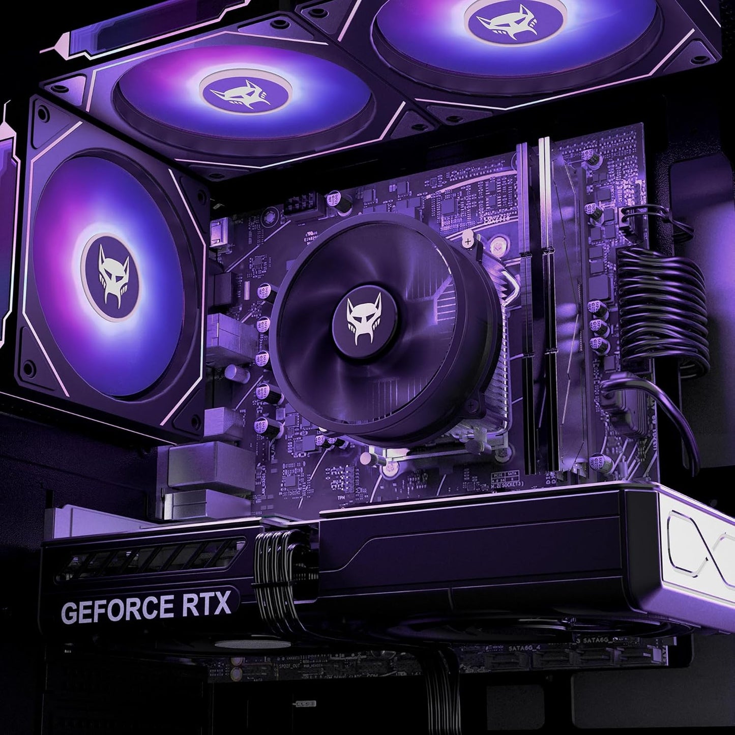 Q5 Pro Gaming PC | AMD Ryzen 5 4500 6X 4,10Ghz 12 Threads | Geforce RTX 3050 6GB | 16GB RAM | 1TB Nvme SSD | Wifi 5
