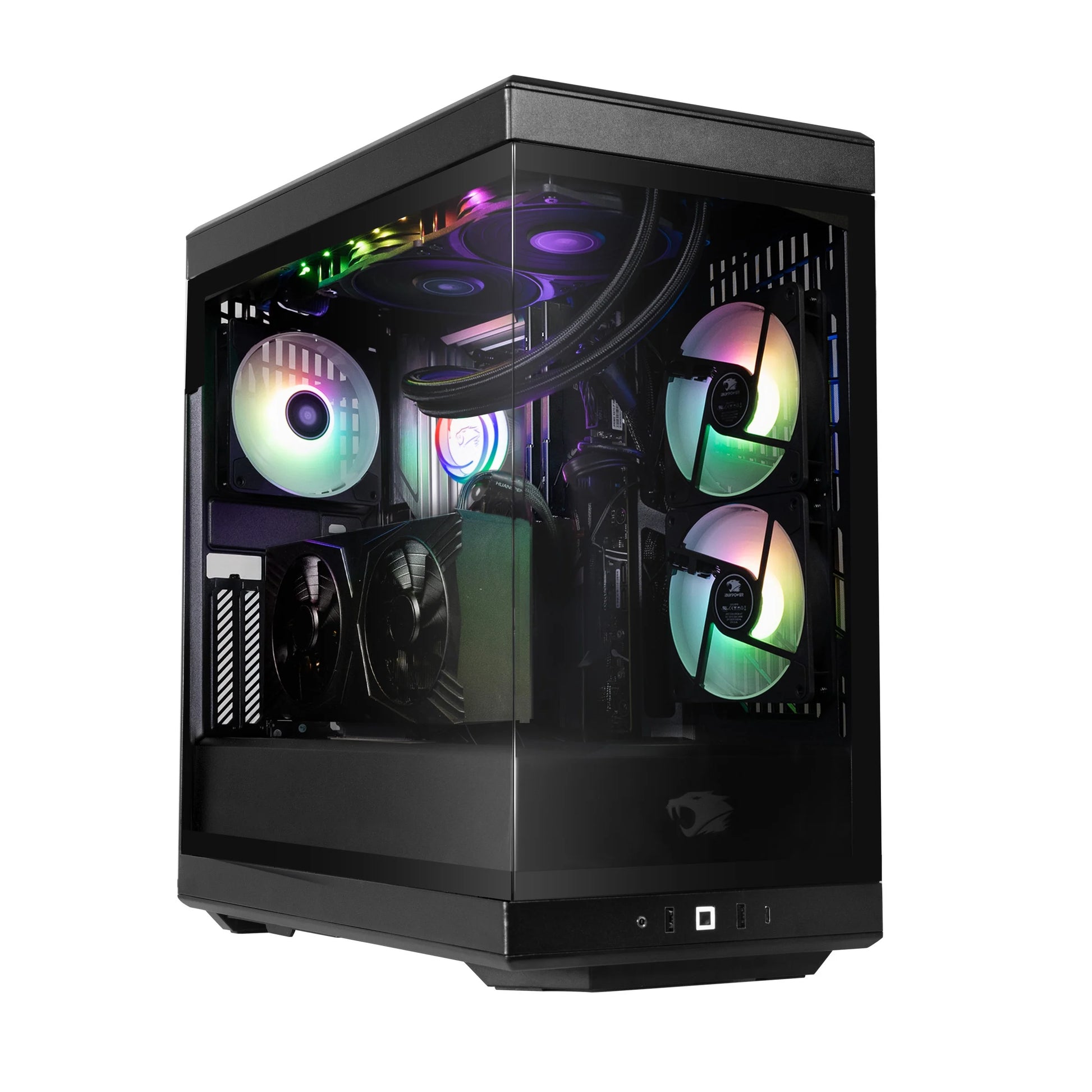Y40 Gaming PC Desktop Computer Intel Core Ultra 7 265F CPU, NVIDIA RTX 5070 12GB GPU, 32GB DDR5 Non-Rgb 5200Mhz RAM, 1TB Nvme SSD, Windows 11 Home, Gamer Keyboard and Mouse - Y40BI7N5701