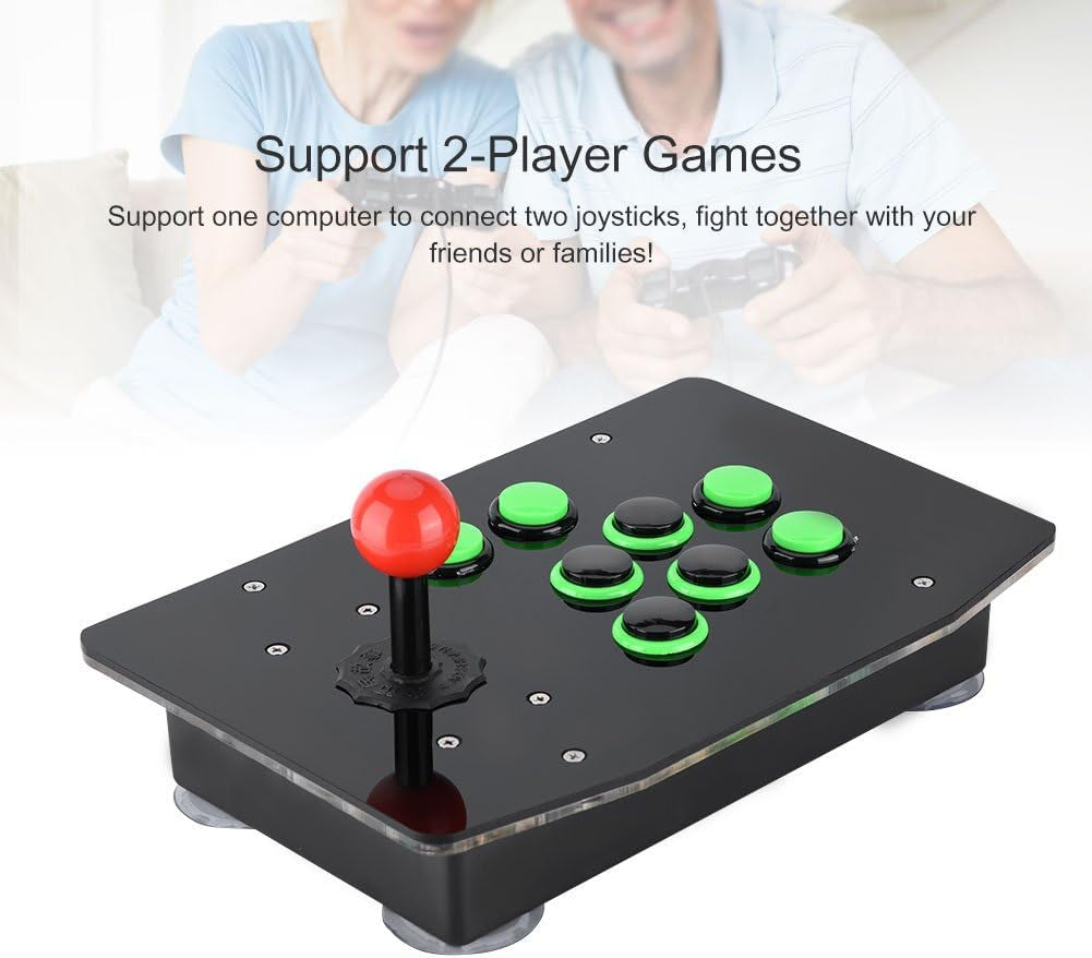 USB Fighting Joy Stick Controller, Fight Stick, Game Console No Delay for PC Computer Games