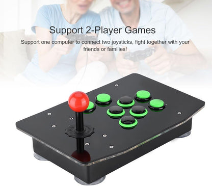 USB Fighting Joy Stick Controller, Fight Stick, Game Console No Delay for PC Computer Games