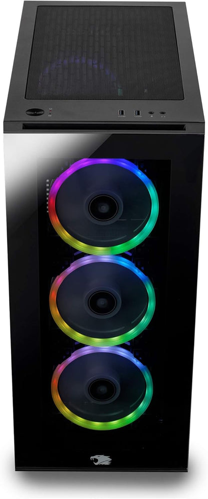 Pro Gaming PC Computer Desktop Element MR 199I (Intel I7-11700F 2.5Ghz, NVIDIA GTX 1660 Ti 6GB, 16GB DDR4 RAM, 240GB SSD, 1TB HDD, Wifi Ready, Windows 10 Home)