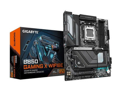 B850 GAMING X WIFI6E Gaming Desktop Motherboard - AMD Chipset - Socket AM5 - ATX - Ryzen 7, Ryzen 9 Processor Supported - 256 GB DDR5 SDRAM Maximum RAM - IEEE 802.11Ax