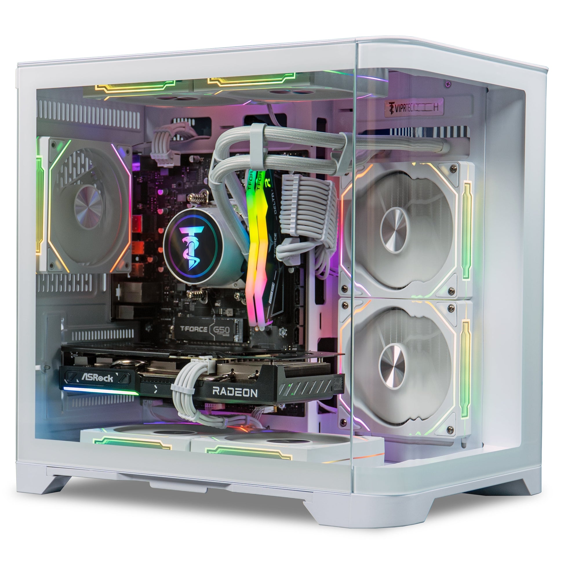 Reaper 2.5 Gaming PC - Ryzen 7 8700F 5Ghz, AMD RX 9060 XT 16GB, 16GB DDR5, 1TB SSD, White