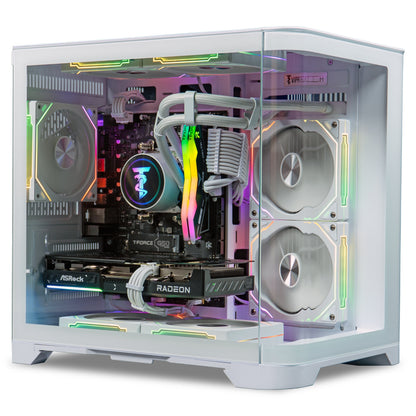 Reaper 2.5 Gaming PC - Ryzen 7 8700F 5Ghz, AMD RX 9060 XT 16GB, 16GB DDR5, 1TB SSD, White