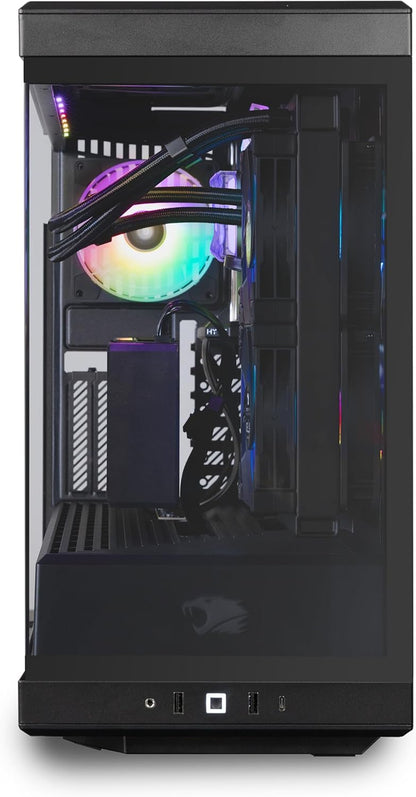 Ibuypower Y40 PRO Gaming PC Desktop AMD Ryzen 7 7800X3D CPU, NVIDIA Geforce RTX 5060Ti 8GB GPU, 32GB DDR5 RGB 5200Mhz RAM, 1TB Nvme SSD, Windows 11 Home, Computer W/Keyboard Mouse - Y40BA7N56T01