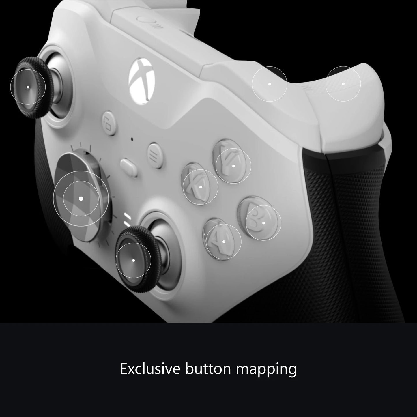 Microsoft  Elite Series 2 White Wireless Controller  Series S|X,  One, and Windows Devices