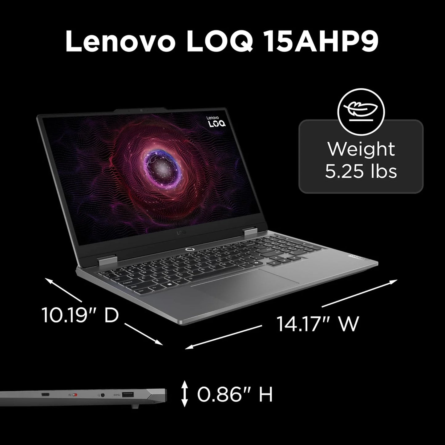 LOQ 15 Gaming Laptop RTX 5050 -Intel Core I5-13450Hx Beat Ryzen 7 7435HS -15.6 FHD Display G-SYNC- 32GB RAM -2TB SSD -Backlit Keyboard -2025 Portatil Gamer PC -Windows 11 -Webcam