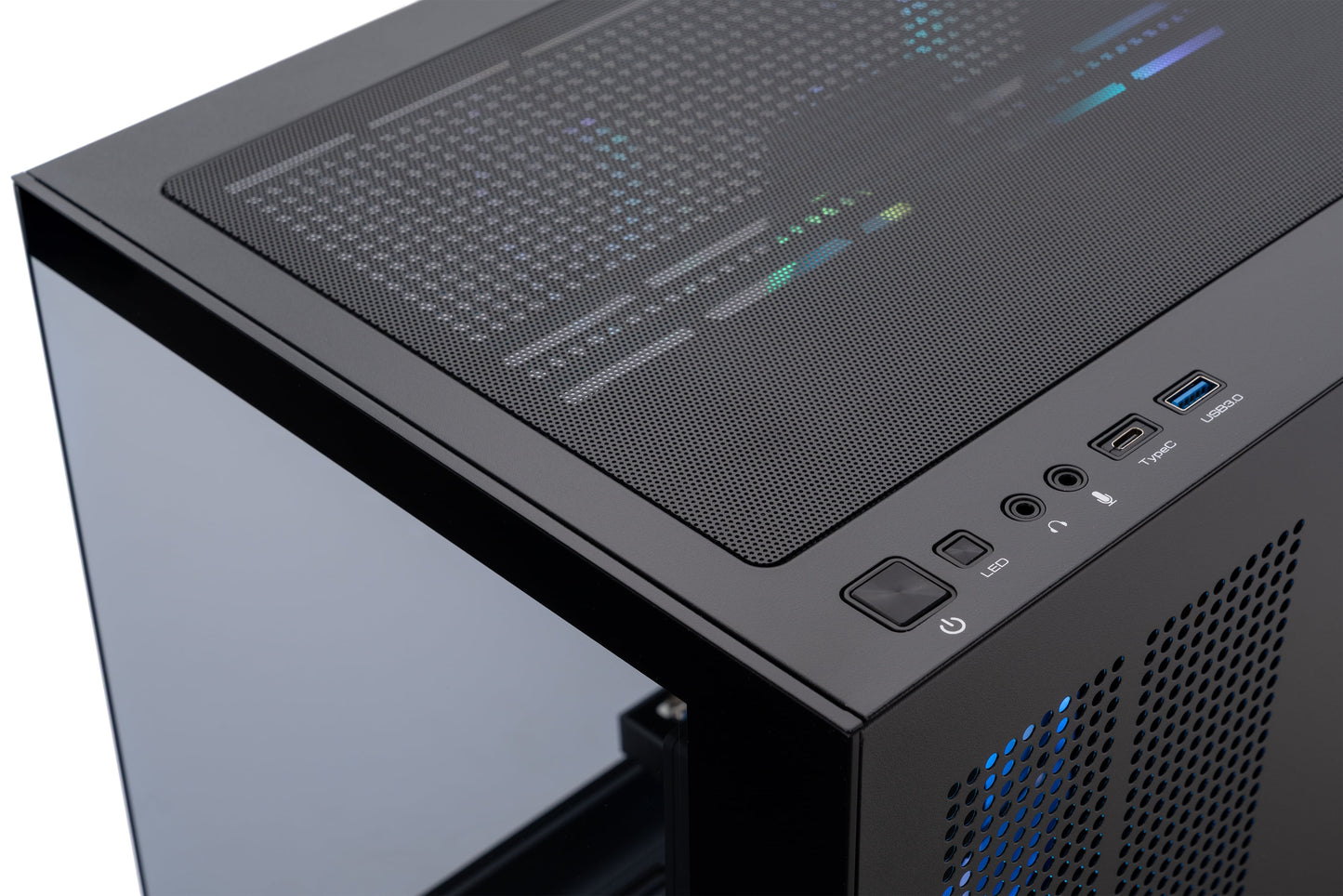 ABS Flux II Aqua Gaming PC - Windows 11- Intel Core 5 120 - Intel Arc A580 - 16GB DDR4 - 1TB - ABSWMT120A580