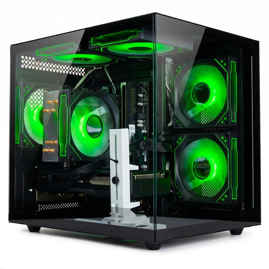 Gaming PC, Ryzen 5 4500, RX 6500 XT 4GB, 16GB DDR4, 512GB SSD, A520 Motherboard, Wifi 6