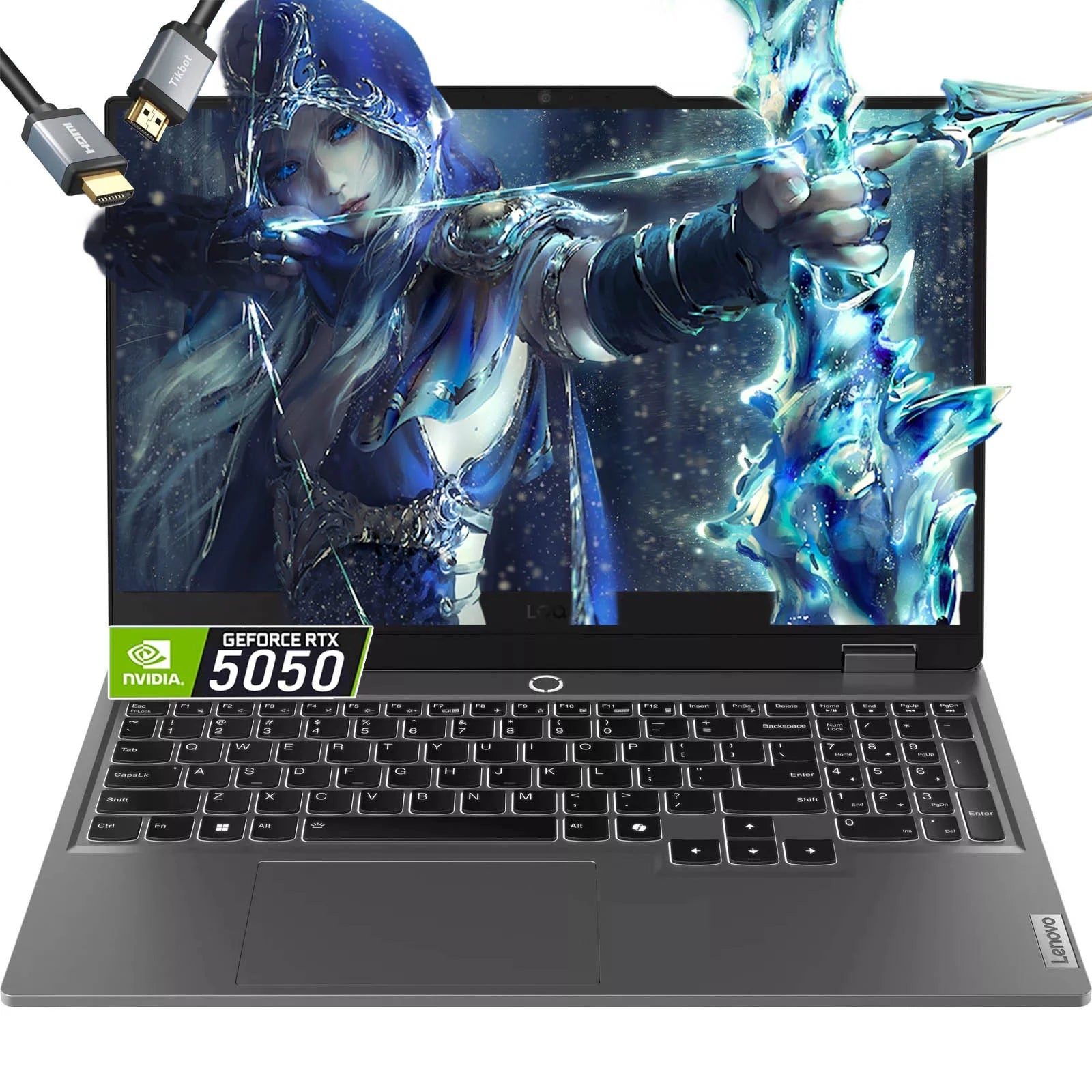 LOQ 15 Gaming Laptop RTX 5050 -Intel Core I5-13450Hx Beat Ryzen 7 7435HS -15.6 FHD Display G-SYNC- 32GB RAM -2TB SSD -Backlit Keyboard -2025 Portatil Gamer PC -Windows 11 -Webcam