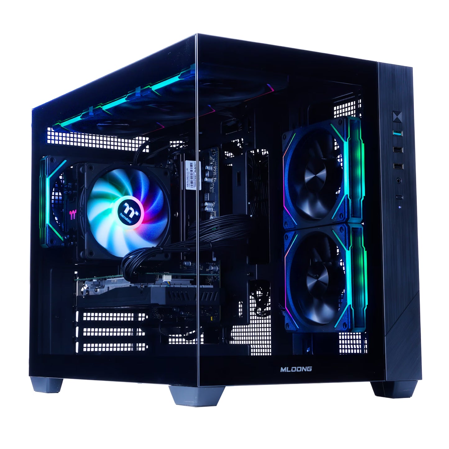 Gaming PC Desktops AMD Ryzen5 5500, Radeon RX 6500XT 4GB, 1TB SSD, 16GB RAM, 650W, Win11, Wifi, PC Gaming
