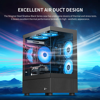 Gaming PC AMD Ryzen 5 5500 Geforce GTX 1660 Super 16 GB RAM 1TB SSD Windows 11 PC Gaming Black